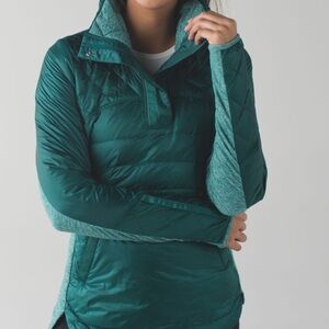 lululemon athletica Teal down Puffer Jacket